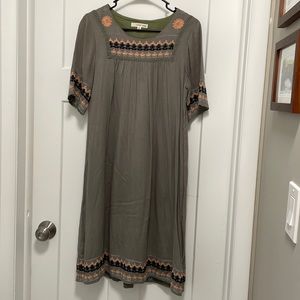 Women’s Orange Creek Embroidered Dress Size Small